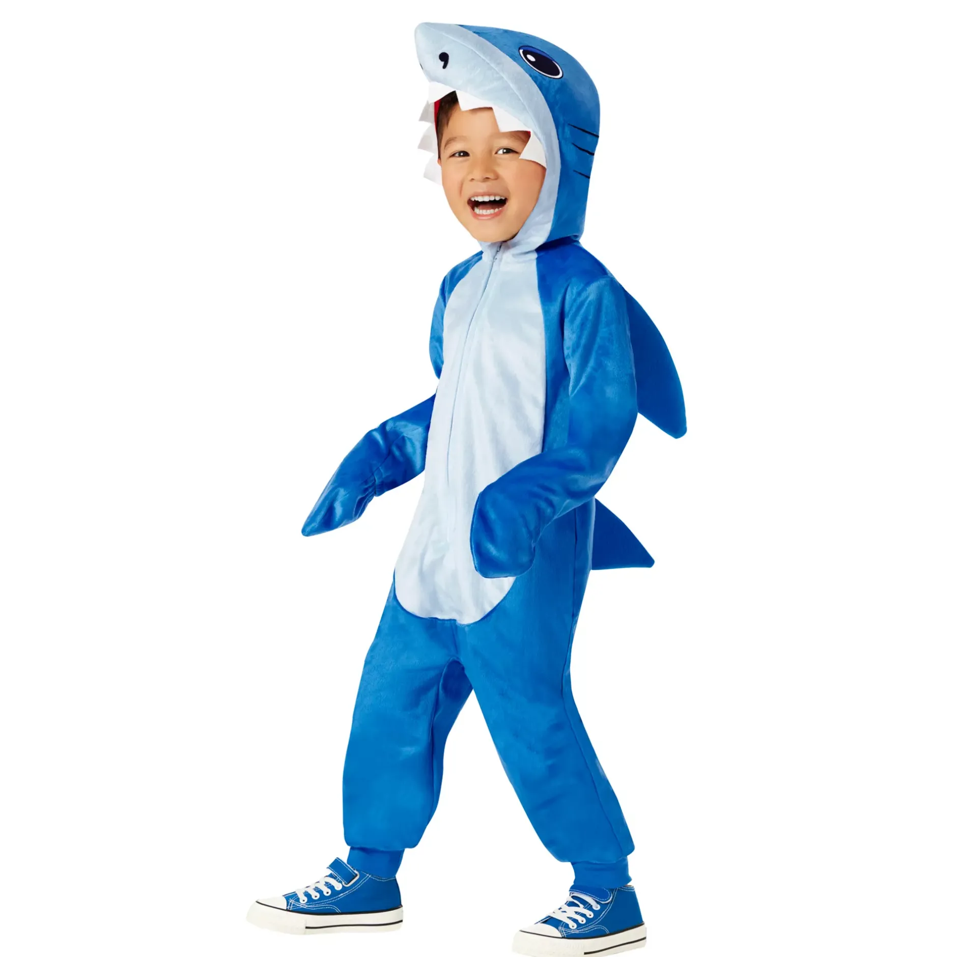 BOY Spirit Halloween Toddler Shark Jumpsuit Costume