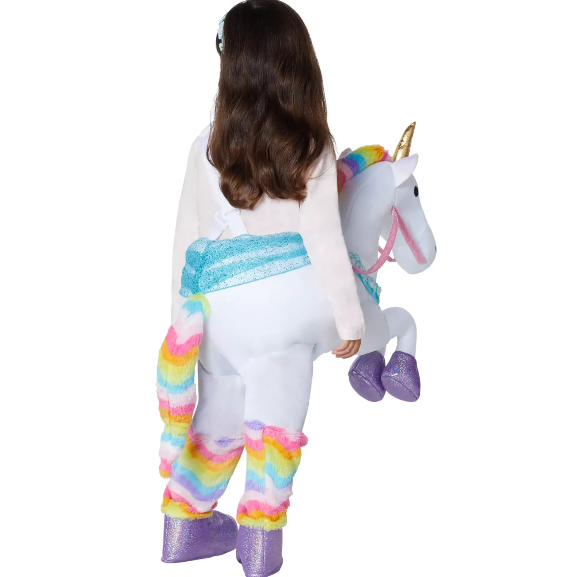 Spirit Halloween Toddler Unicorn Ride-Along Costume