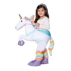 Spirit Halloween Toddler Unicorn Ride-Along Costume