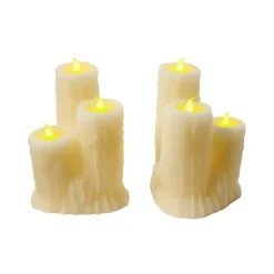 Spirit Halloween Triple Candle Stack - 2023 Spirit Hallows Cemetery