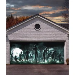 Spirit Halloween Undead Nightmare Garage Double Door Cover