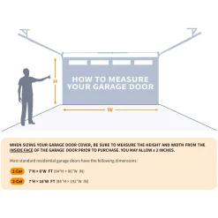 Spirit Halloween Undead Nightmare Garage Double Door Cover