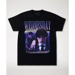 Spirit Halloween Wednesday Addams Graphic T Shirt - Wednesday