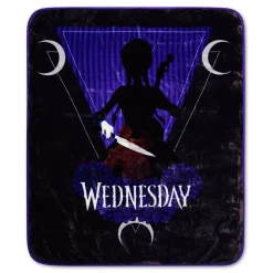 Spirit Halloween Wednesday Cello Fleece Blanket