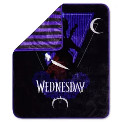 Spirit Halloween Wednesday Cello Fleece Blanket
