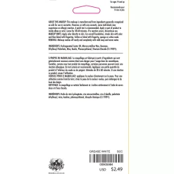 Spirit Halloween White Grease Makeup