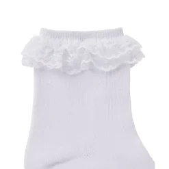 Spirit Halloween White Lace Top Ankle Socks