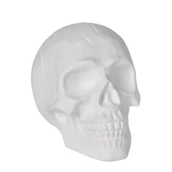 Spirit Halloween White Skull Tabletop Decoration
