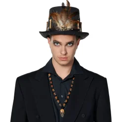 Spirit Halloween Witch Doctor Top Hat Deluxe
