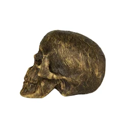 Spirit Halloween Wrapped Skull Decoration